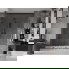 Mexen Velar L Duo stumdomos dušo durys 180 cm, permatomos, ginkluotas metalas - 871-180-003-02-95