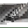 Mexen Velar L Duo stumdomos dušo durys 180 cm, permatomos, ginkluotas metalas - 871-180-003-02-95