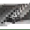 Mexen Velar L Duo stumdomos dušo durys 180 cm, skaidrios, juodos - 871-180-003-02-70