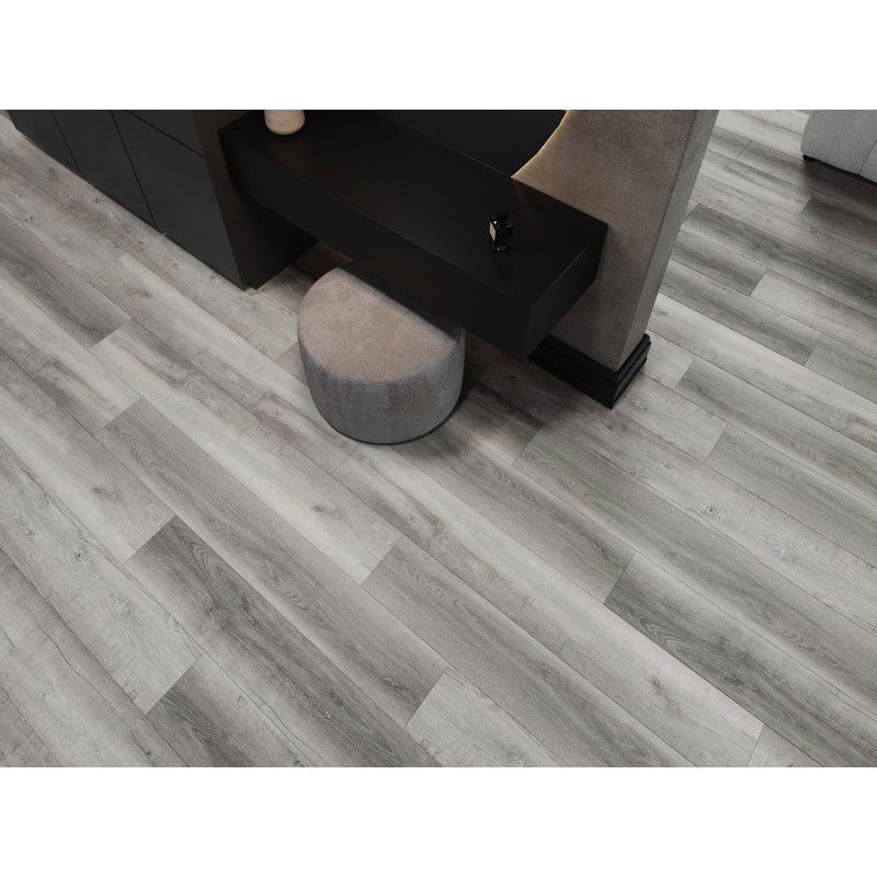 Mexen Santa Clara vinilinių plokščių pavyzdys 1240 x 182 mm SPC 6,5 mm, IXPE pagrindas 1,5 mm, 4 V-Fuga, Ąžuolas - F1010-S