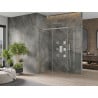 Mexen Omega stumdoma dušo kabina 160 x 80 cm, Skaidrus, Chromo - 825-160-080-01-00