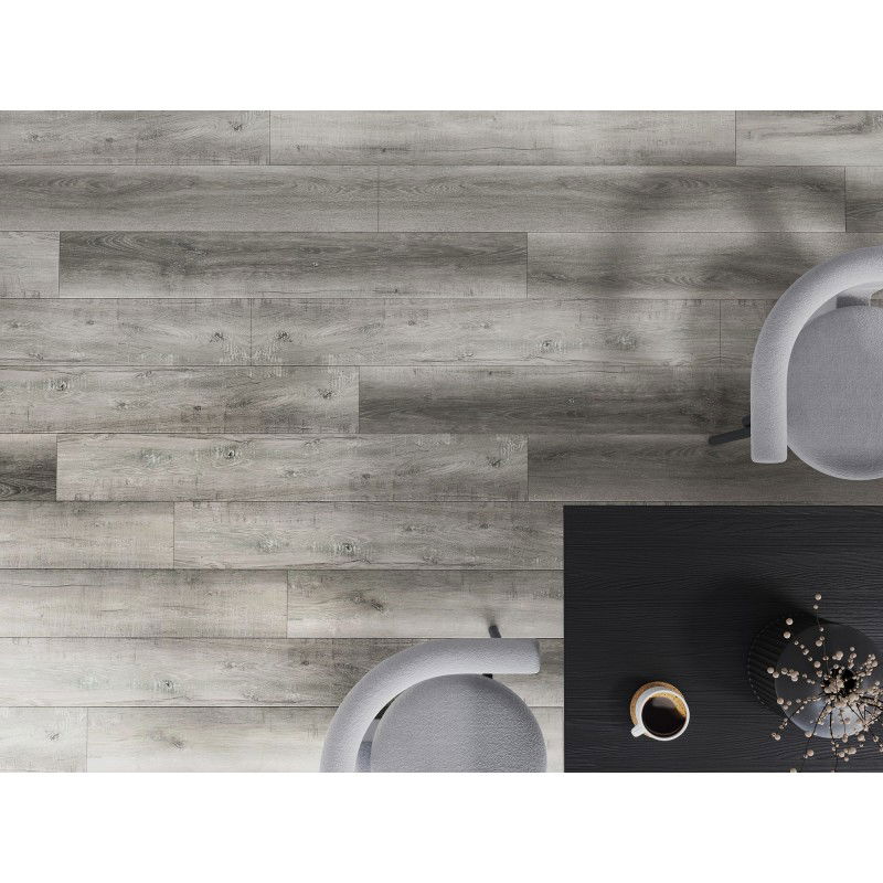 Mexen Santa Clara SPC vinilo panelių mėginys 6,5 mm, IXPE pagrindas 1,5 mm, 4 V-Fuga, Ąžuolas - F1010-S