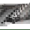 Mexen Velar L Duo slankiojamos dušo durys 200 cm, matinės, gun gray šlifuotas - 871-200-003-32-66