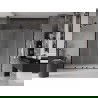Mexen Velar L Duo stumdomos dušo durys 180 cm, matinės, juodos - 871-180-003-32-70