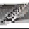 Mexen Velar L Duo stumdomosios dušo durys 170 cm, matinės, šlifuotas nikelis - 871-170-003-32-97