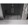 Mexen Velar L Duo stumdomosios dušo durys 180 cm, grafitas, chromas - 871-180-003-42-01