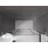 Mexen Velar L Duo stumdomos dušo durys 200 cm, grafitas, chromas - 871-200-003-42-01