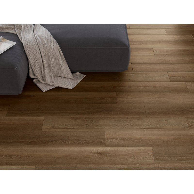 Mexen Queen Creek vinilo plokščių pavyzdys 1240 x 182 mm SPC 6,5 mm, IXPE 1,5 mm paklotas, 4 V-Fuga, ąžuolas - F1013-S