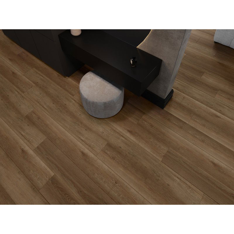 Mexen Queen Creek vinilo plokščių pavyzdys 1240 x 182 mm SPC 6,5 mm, IXPE 1,5 mm paklotas, 4 V-Fuga, ąžuolas - F1013-S