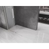 Mexen Velar Stumdomas dušo sienelė Walk-in 110 x 200 cm, matinis 8 mm, šlifuotas nikelis - 871-110-000-33-97