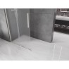 Mexen Velar Stumdomas dušo sienelė Walk-in 110 x 200 cm, matinis 8 mm, šlifuotas nikelis - 871-110-000-33-97