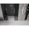 Mexen Velar Duo stumdomos dušo durys 150 cm, grafitas, chromas - 871-150-000-42-01