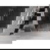Mexen Velar Duo stumdomos dušo durys 160 cm, grafitas, chromas - 871-160-000-42-01