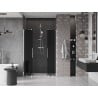 Mexen Velar Duo stumdomos dušo durys 150 cm, grafitas, chromas - 871-150-000-42-01