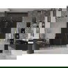 Mexen Velar Duo slankiojančios dušo durys 140 cm, grafito, auksinės - 871-140-000-42-50