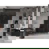 Mexen Velar Duo stumdomos dušo durys 140 cm, grafitas, rožinis auksas - 871-140-000-42-60