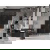 Mexen Velar Duo stumdomos dušo durys 140 cm, grafitas, šlifuota varis - 871-140-000-42-65