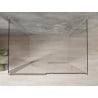 Mexen Omega trijų pusių dušo kabina, stumdoma 120 x 80 cm, skaidri, chromas - 825-120-080-01-00-3S