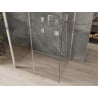 Mexen Omega trijų pusių dušo kabina, stumdoma 120 x 80 cm, skaidri, chromas - 825-120-080-01-00-3S