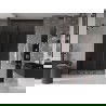 Mexen Velar Duo stumdomos dušo durys 140 cm, grafitas, juodos - 871-140-000-42-70