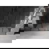 Mexen Velar L Duo slankiojamosios dušo durys 170 cm, grafitas, gun metal - 871-170-003-42-95