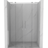 Mexen Velar L Duo stumdomos dušo durys 150 cm, skaidrios, chromuotos - 871-150-003-02-01