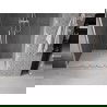 Mexen Velar L Duo stumdomos dušo durys 160 cm, permatomos, chromas - 871-160-003-02-01