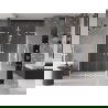 Mexen Velar L Duo slankiojančios dušo durys 150 cm, skaidrios, baltos - 871-150-003-02-20