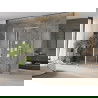Mexen Omega trijų sienelių dušo kabina, stumdoma 130 x 100 cm, skaidri, chromas - 825-130-100-01-00-3S