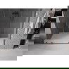 Mexen Velar L Duo stumdomos dušo durys 150 cm, skaidrios, gun metalas - 871-150-003-02-95
