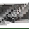 Mexen Velar L Duo stumdomos dušo durys 150 cm, skaidrios, gun metalas - 871-150-003-02-95
