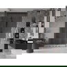Mexen Velar L Duo stumdomos dušo durys 150 cm, skaidrios, gun metalas - 871-150-003-02-95