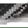 Mexen Velar L Duo stumdomos dušo durys 160 cm, grafitas, chromas - 871-160-003-42-01