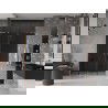 Mexen Velar L Duo stumdomos dušo durys 160 cm, grafitas, šlifuotas varis - 871-160-003-42-65