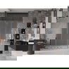 Mexen Velar L Duo stumdomos dušo durys 140 cm, matinė, rožinis auksas - 871-140-003-32-60