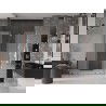 Mexen Velar L Duo stumdomos dušo durys 160 cm, matinės, rausvas auksas - 871-160-003-32-60