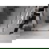 Mexen Velar L Duo stumdomos dušo durys 140 cm, matinės, šlifuota gun gray - 871-140-003-32-66