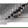 Mexen Velar L Duo stumdomos dušo durys 140 cm, matinės, šlifuota gun gray - 871-140-003-32-66