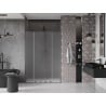 Mexen Velar L Duo stumdomos dušo durys 150 cm, matinės, šepečiuoti Gun Gray - 871-150-003-32-66