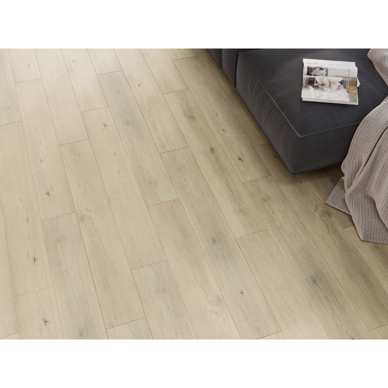 Mexen Calera vinilo plokščių pavyzdys 1240 x 182 mm SPC 6,5 mm, IXPE pagrindas 1,5 mm, 4 V-fuga, ąžuolas - F1020-S