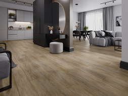Mexen Palermo vinilo pavyzdys 1240 x 182 mm SPC 6,5 mm, IXPE 1,5 mm pagrindas, 4 V-Fuga, Ąžuolas - F1025-S