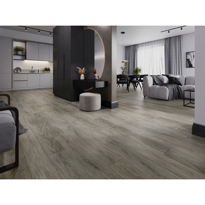 Mexen La Porte vinilo plokščių pavyzdys 1240 x 182 mm SPC 6,5 mm, IXPE 1,5 mm pagrindas, 4 V-Grioveliai, ąžuolas - F1026-S