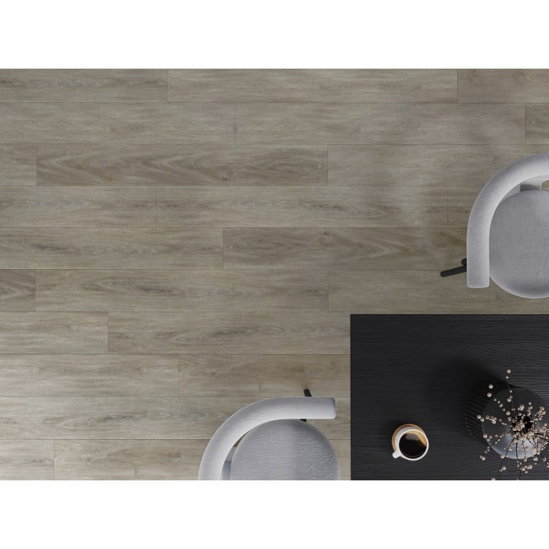 Mexen La Porte vinilo plokščių pavyzdys 1240 x 182 mm SPC 6,5 mm, IXPE 1,5 mm pagrindas, 4 V-Grioveliai, ąžuolas - F1026-S