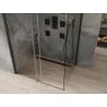 Mexen Omega stumdoma dušo kabina 120 x 90 cm, Skaidrus, Juoda - 825-120-090-70-00