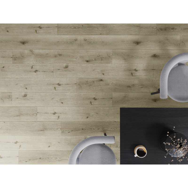 Mexen Georgia vinilo plokštės pavyzdys 1240 x 182 mm SPC 6,5 mm, pagrindas IXPE 1,5 mm, 4 V-fuga, Ąžuolas - F1031-S