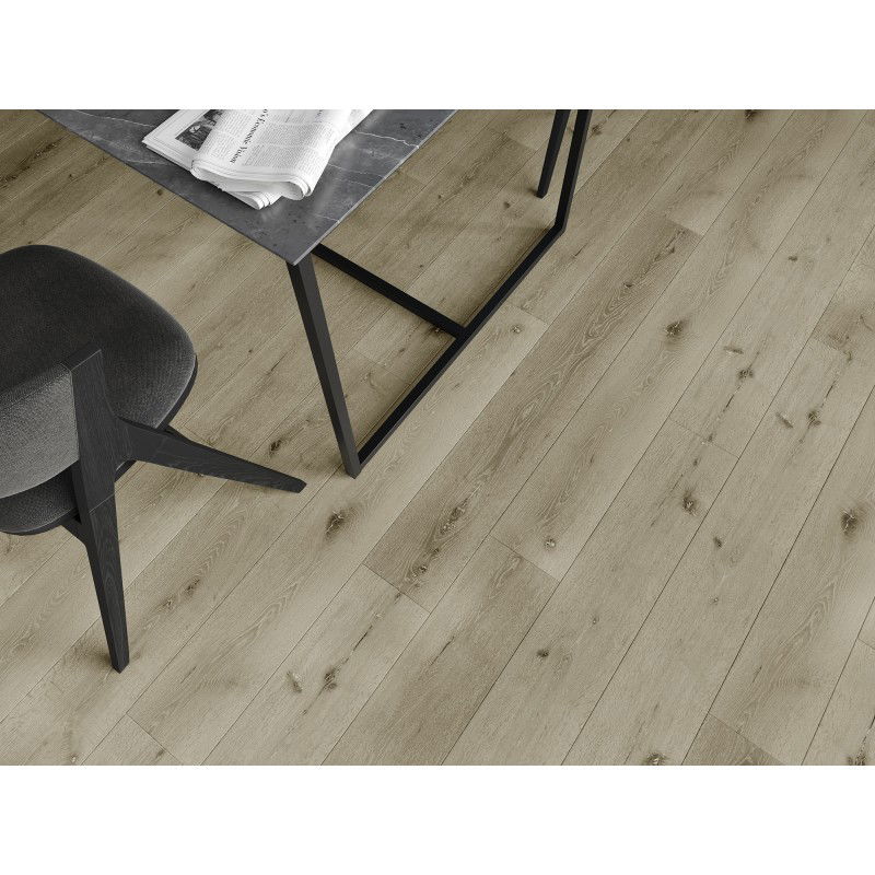 Mexen Georgia pavyzdys SPC vinilinių plokščių 6,5 mm, IXPE pagrindas 1,5 mm, 4 V-Fuga, Ąžuolas - F1031-S