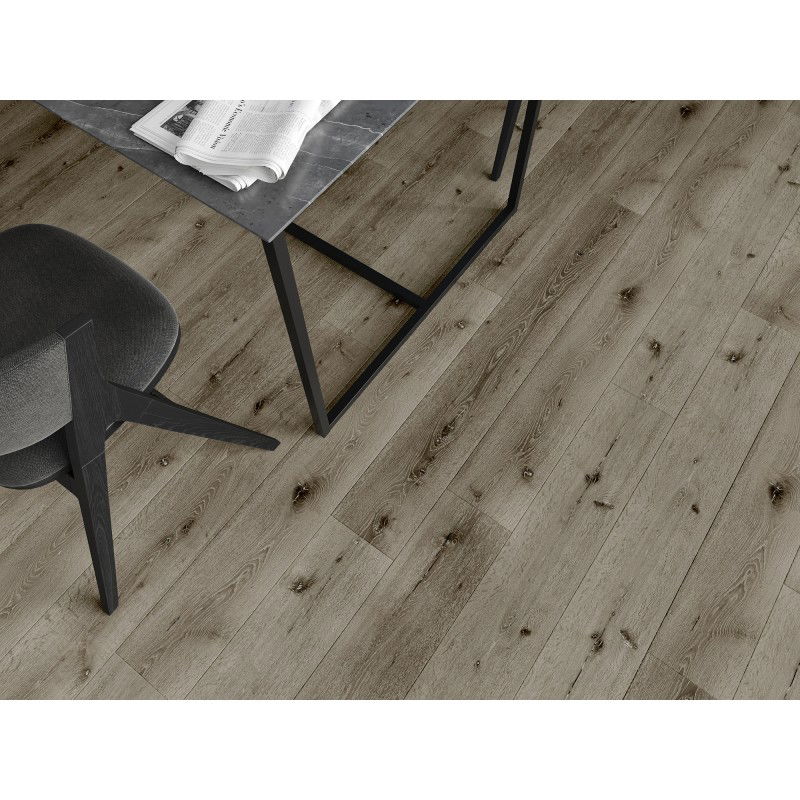 Mexen Kansas ląstelinių vinilo plokščių pavyzdys 1240 x 182 mm SPC 6,5 mm, IXPE 1,5 mm pagrindas, 4 V grioveliai, Ąžuolas