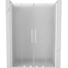 Mexen Velar L Duo stumdomosios dušo durys 140 cm, matinės, baltos - 871-140-003-32-20
