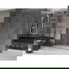 Mexen Velar stacionari dušo siena, 140 x 200 cm, skaidrus 8 mm, ginklas metalo - 871-140-000-03-95