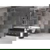 Mexen Velar stumdomoji dušo siena Walk-in 140 x 200 cm, skaidri 8 mm, šlifuotas nikelis - 871-140-000-03-97